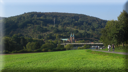 Blick auf Brücke